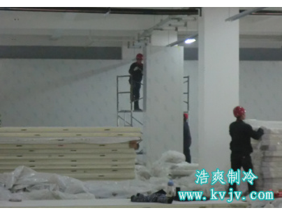 北京歐蒙生物2200立方米醫藥冷庫設計建造工程